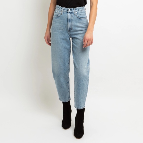 SOLD agolde balloon jeans size 24 - Picture 1 of 9